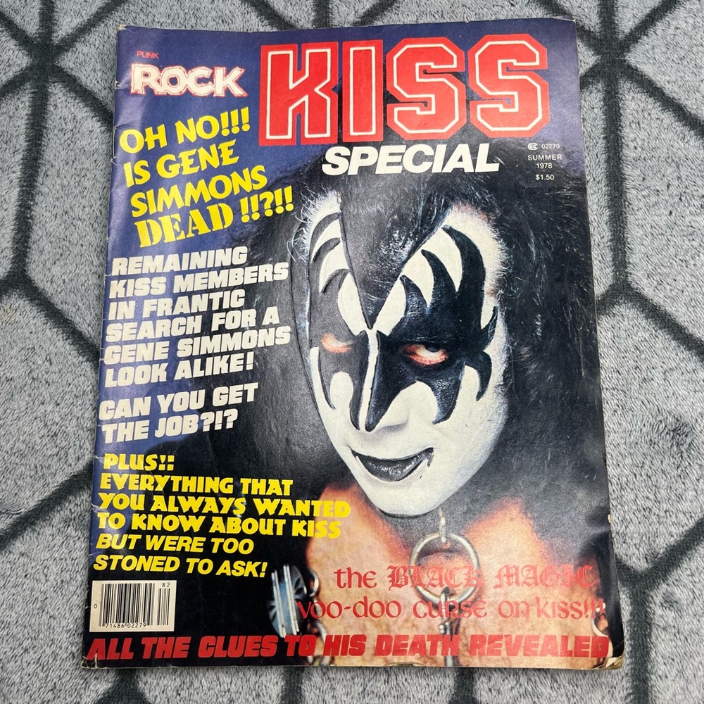 Punk Rock Magazine: Kiss Special - KISS Memorabilia Magazine - Rock n Roll